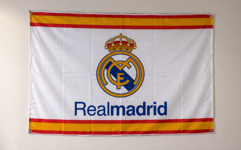 Real Madrid Spain Flag