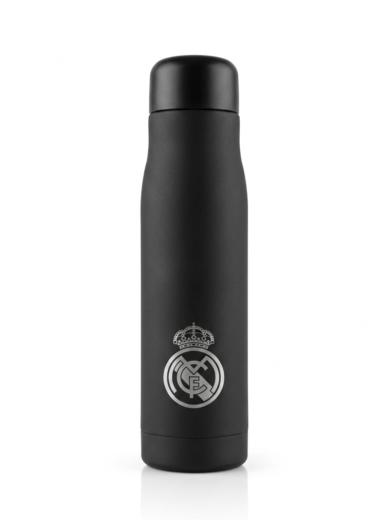 Real Madrid Black Thermal Flask 550ml