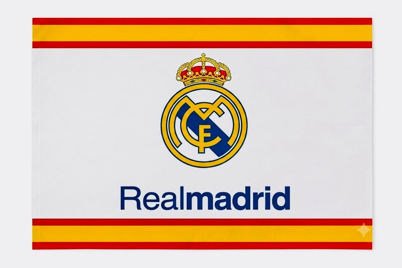 Real Madrid Spain Flag