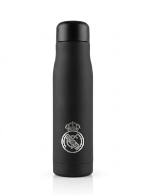 Real Madrid Black Thermal Flask 550ml