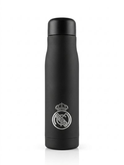 Real Madrid Black Thermal Flask 550ml