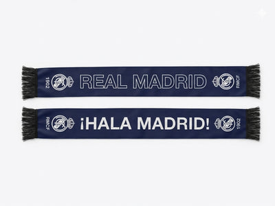 Real Madrid Double Sided HALA MADRID Scarf