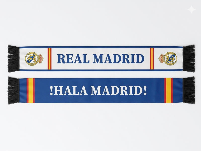 Real Madrid Double Sided Scarf